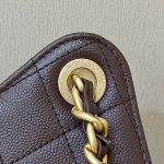 Chanel 25 Medium Bag Brown - fake chanel 25 medium brown detail 1