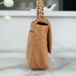 brown5 Chanel 19 Flap Bag Brown - fake chanel 19 detail 4
