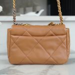 brown7 Chanel 19 Flap Bag Brown - fake chanel 19 detail 6