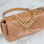 brown8 Chanel 19 Flap Bag Brown - fake chanel 19 detail 7