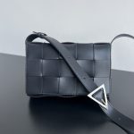 Bottega Veneta Cassette 2.0 in Navy - Italian Leather Replica
