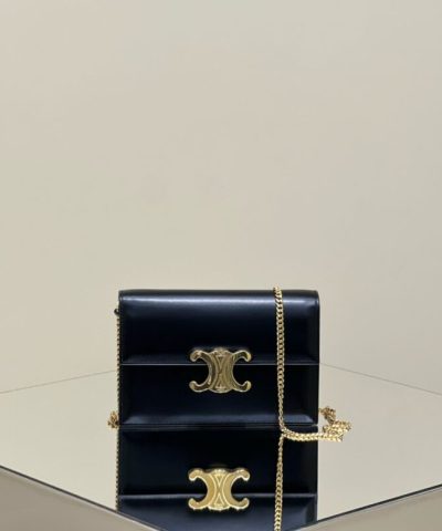 Celine Clutch Soir Black - Replica Celine Bag