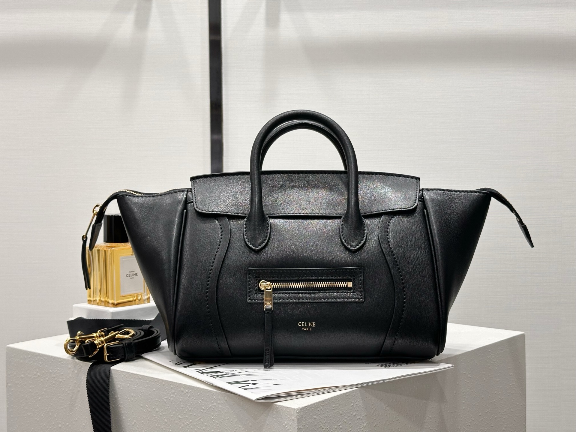 Celine Little Luggage Black 4