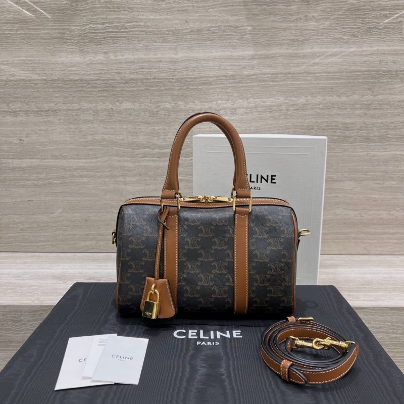 Celine Medium Boston Bag - front view