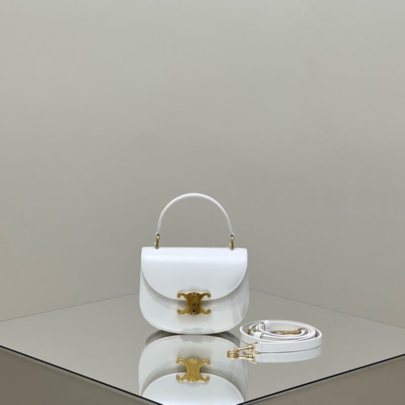 Celine Mini Triomphe White Celine Mini Triomphe White - Replica Celine Bag