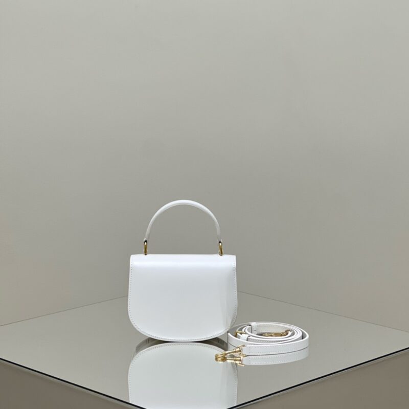 Celine Mini Triomphe White Gallery 2 Celine Mini Triomphe White Gallery 2 - Replica Celine Bag