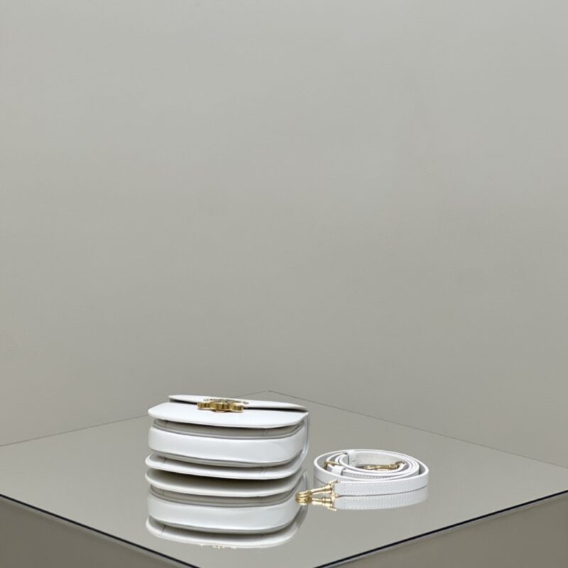 Celine Mini Triomphe White Gallery 3 Celine Mini Triomphe White Gallery 3 - Replica Celine Bag