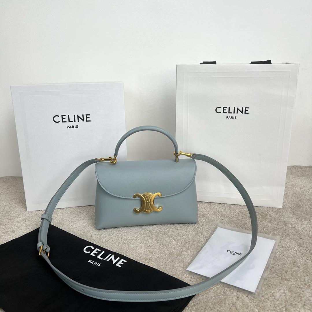 celine-teen-nino-azure-4 Celine Teen Nino Bag - front view
