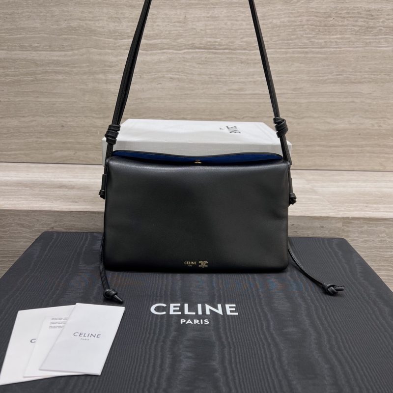 Celine Trio Flap Bag - front view