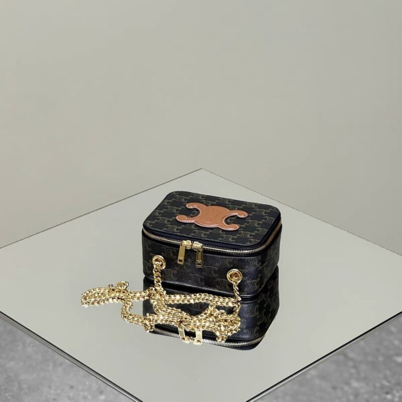 Celine Triomphe Box On Chain Gallery 5 Celine Triomphe Box On Chain Gallery 5 - Replica Celine Bag