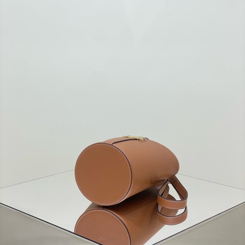 Celine Triomphe Bucket Bag Brown Gallery 3 Celine Triomphe Bucket Bag Brown Gallery 3 - Replica Celine Bag