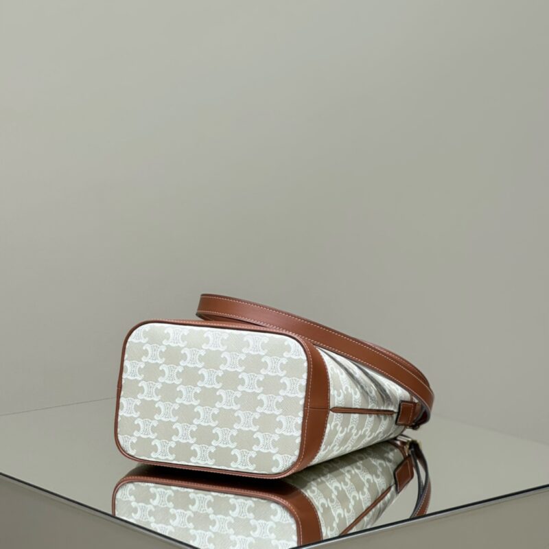 Celine Triomphe Bucket White Gallery 3 Celine Triomphe Bucket White Gallery 3 - Replica Celine Bag