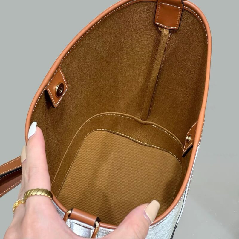 Celine Triomphe Bucket White Gallery 8 Celine Triomphe Bucket White Gallery 8 - Replica Celine Bag
