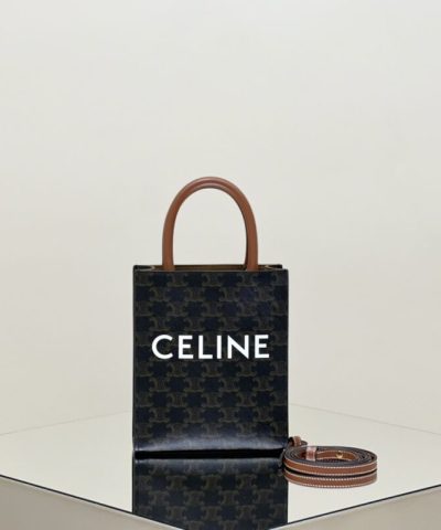 Celine Triomphe Cabas Mini Tote - Replica Celine Bag