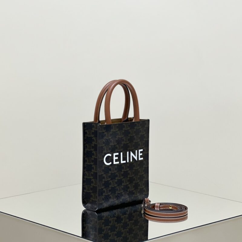 Celine Triomphe Cabas Mini Tote Gallery 1 Celine Triomphe Cabas Mini Tote Gallery 1 - Replica Celine Bag