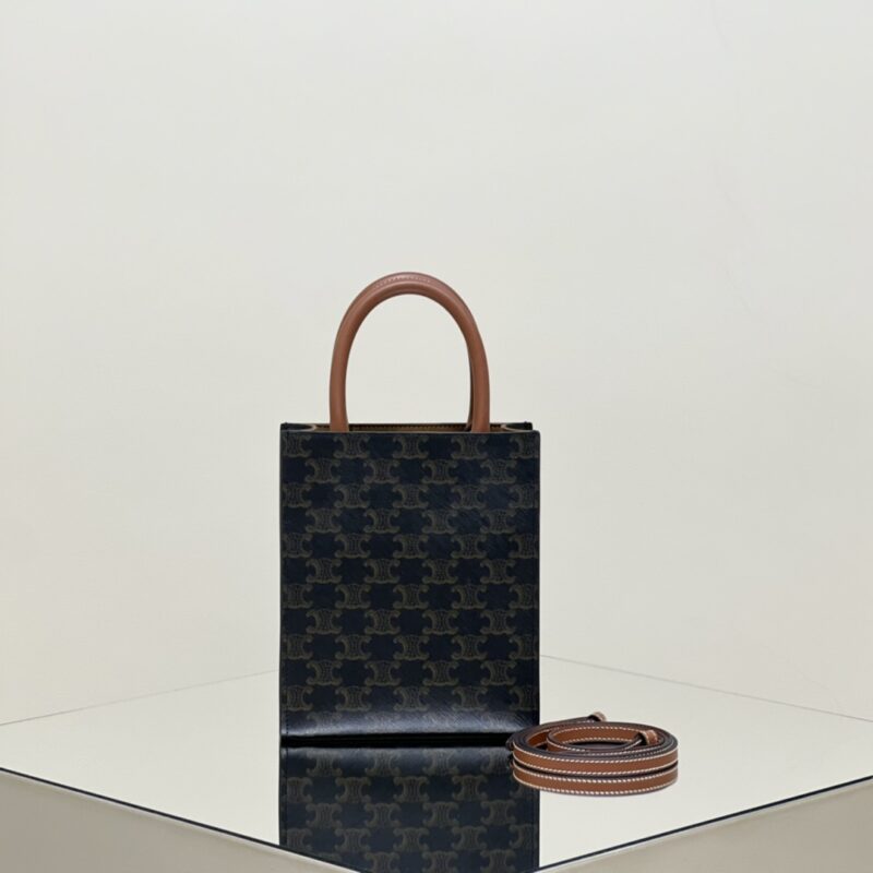 Celine Triomphe Cabas Mini Tote Gallery 2 Celine Triomphe Cabas Mini Tote Gallery 2 - Replica Celine Bag
