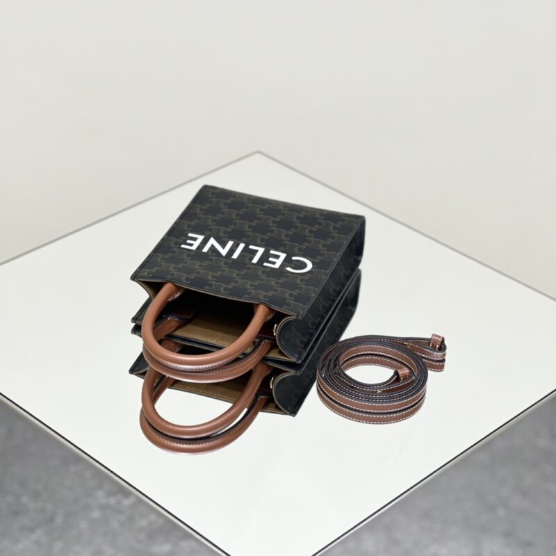 Celine Triomphe Cabas Mini Tote Gallery 4 Celine Triomphe Cabas Mini Tote Gallery 4 - Replica Celine Bag