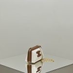 Celine Triomphe Clutch White Gallery 1 - Replica Celine Bag