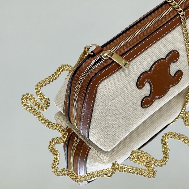 Celine Triomphe Clutch White Gallery 4 - Replica Celine Bag