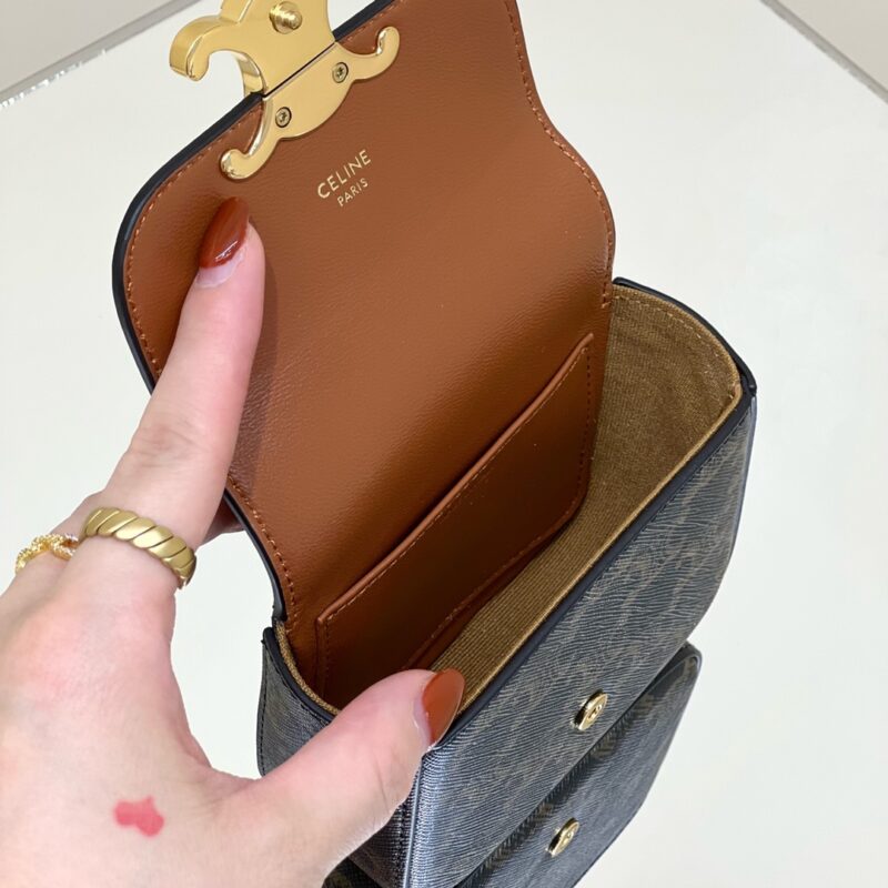 Celine Triomphe Mini Waist Bag Gallery 6 Celine Triomphe Mini Waist Bag Gallery 6 - Replica Celine Bag