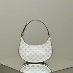 Celine Triomphe Moon Bag White Celine Triomphe Moon Bag White - Replica Celine Bag