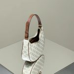 Celine Triomphe Moon Bag White Gallery 4 Celine Triomphe Moon Bag White Gallery 4 - Replica Celine Bag
