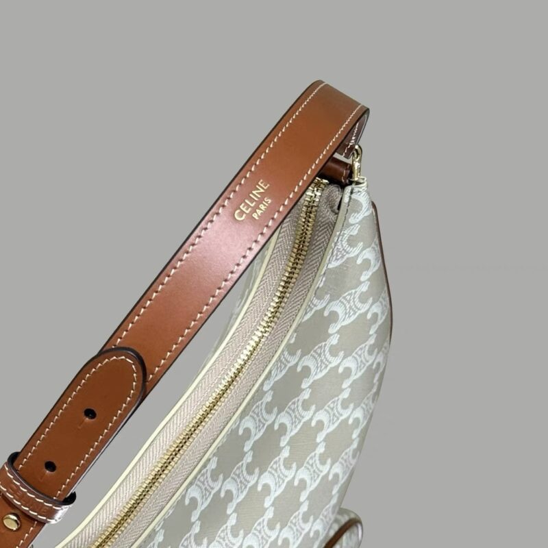 Celine Triomphe Moon Bag White Gallery 7 Celine Triomphe Moon Bag White Gallery 7 - Replica Celine Bag