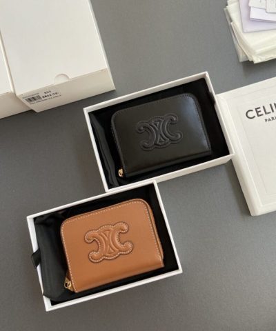Celine Triumphe Small Zippy Wallet - Replica Celine Bag