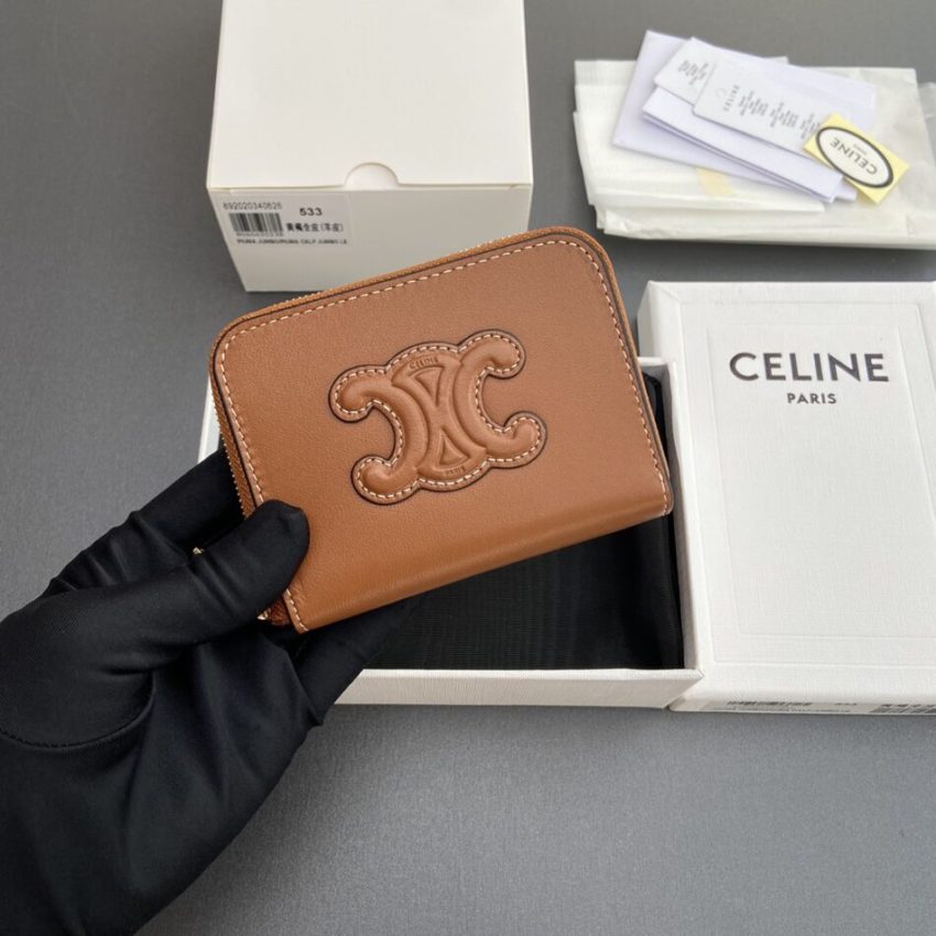 Celine Triumphe Small Zippy Wallet Gallery 7 Celine Triumphe Small Zippy Wallet Gallery 7 - Replica Celine Bag