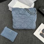 chanel-22-small-handbag-denim-gallery-1 CHANEL 22 Mini Handbag Denim - chanel 22 dupe detail 1