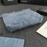 chanel-22-small-handbag-denim-gallery-3 CHANEL 22 Mini Handbag Denim - chanel 22 dupe detail 5