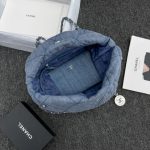 chanel-22-small-handbag-denim-gallery-8 CHANEL 22 Mini Handbag Denim - chanel 22 dupe detail 15