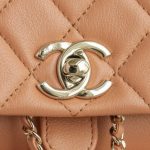 chanel-23a-backpack-small-caramel-gallery-3 CHANEL 23A Backpack Small Caramel - chanel small backpack dupe detail 8