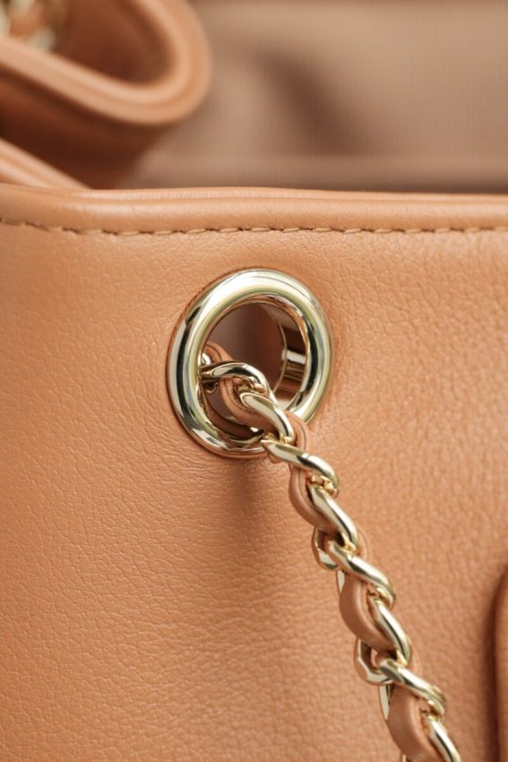 chanel-23a-backpack-small-caramel-gallery-4 CHANEL 23A Backpack Small Caramel - chanel small backpack dupe detail 11