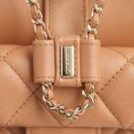 chanel-23a-backpack-small-caramel-gallery-5 CHANEL 23A Backpack Small Caramel - chanel small backpack dupe detail 14