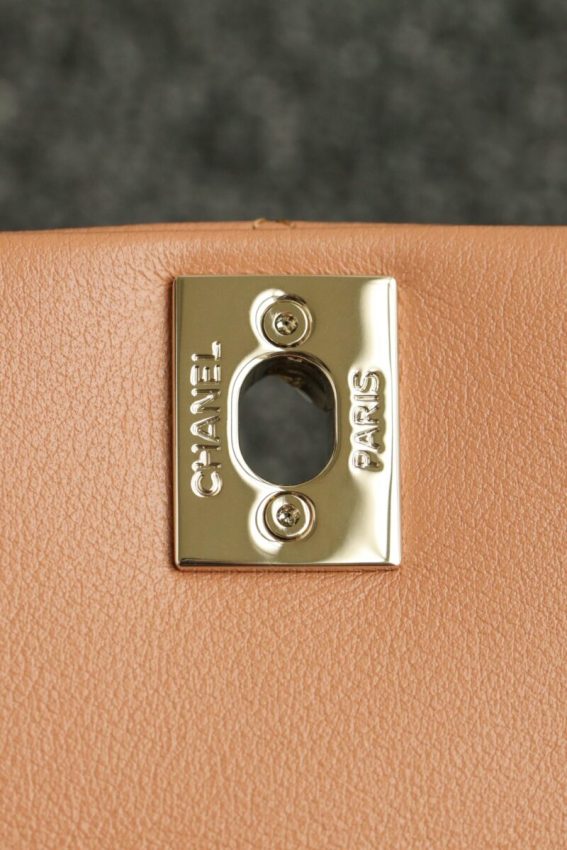 chanel-23a-backpack-small-caramel-gallery-7 CHANEL 23A Backpack Small Caramel - chanel small backpack dupe detail 20