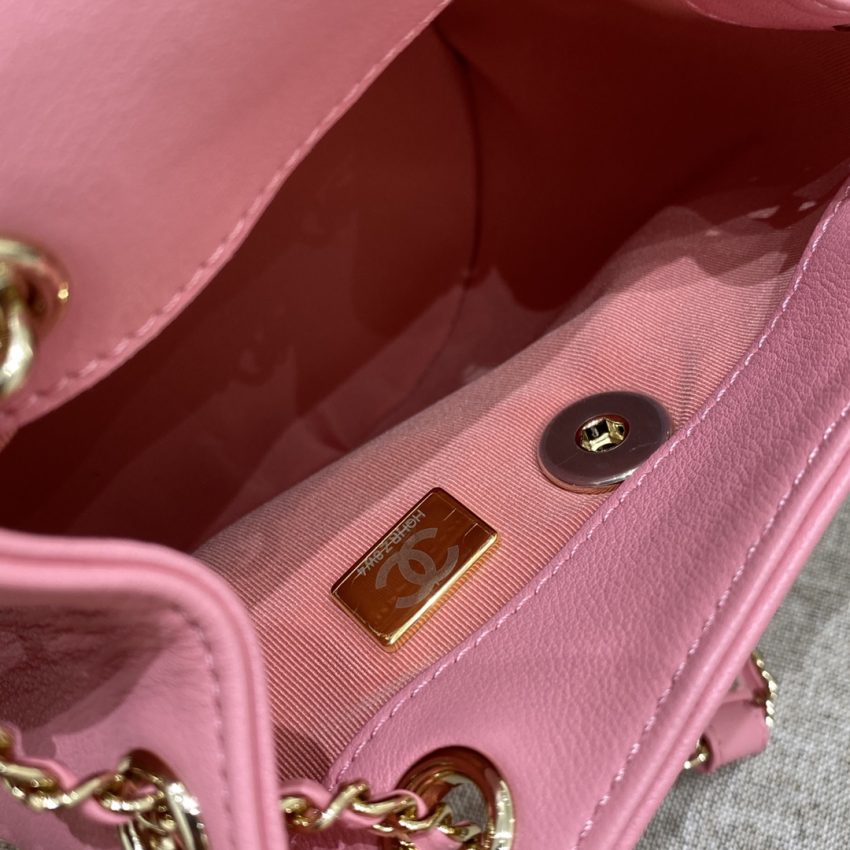 chanel-23a-backpack-small-pink-gallery-4 CHANEL 23A Backpack Small Pink - chanel backpack replica detail 10