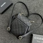 chanel-23c-backpack-small-black-gallery-1 CHANEL 23C Backpack Small Black - chanel backpack dupe detail 1