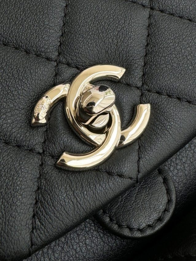 chanel-23c-backpack-small-black-gallery-5 CHANEL 23C Backpack Small Black - chanel backpack dupe detail 13