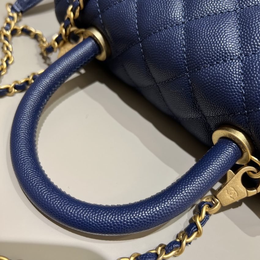 Chanel 23p Coco Blue 2 CHANEL 23P Coco Dark Brown - chanel coco dark brown dupe detail 1
