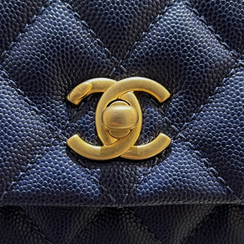 Chanel 23p Coco Blue 6 CHANEL 23P Coco Dark Brown - chanel coco dark brown dupe detail 5
