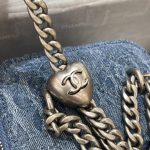 Chanel 23p Lipstick Bag Denim 6 CHANEL 23P Lipstick Bag Denim - chanel lipstick denim dupe detail 5
