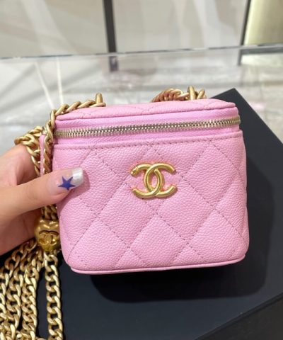 CHANEL 23P Lipstick Bag Pink