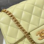 Chanel 23s Camellia Square Yellow 4 CHANEL 23S Camellia Square Yellow - chanel camellia square yellow replica detail 3