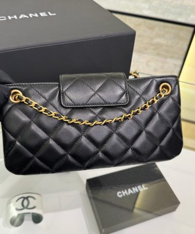 CHANEL 24c Baguette Bag Black