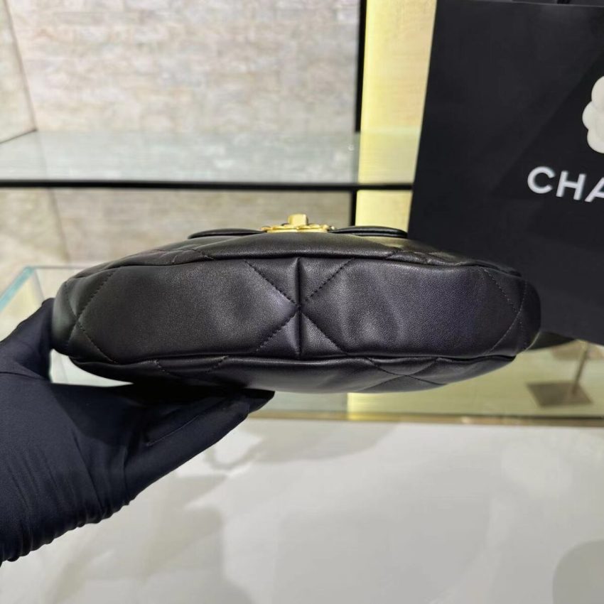 CHANEL 24c Half Moon Bag - fake chanel half moon bag detail 3