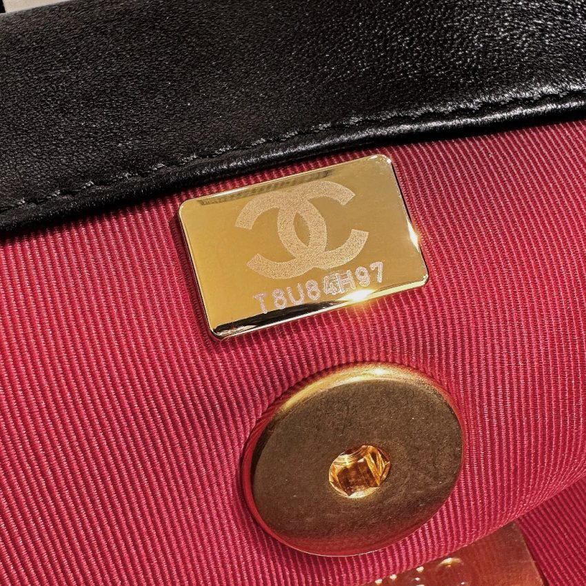 CHANEL 24c Half Moon Bag - fake chanel half moon bag detail 17