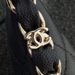 chanel-24p-dumpling-bag-black-gallery-3 CHANEL 24p Dumpling Bag Black - chanel dumpling bag dupe detail 5