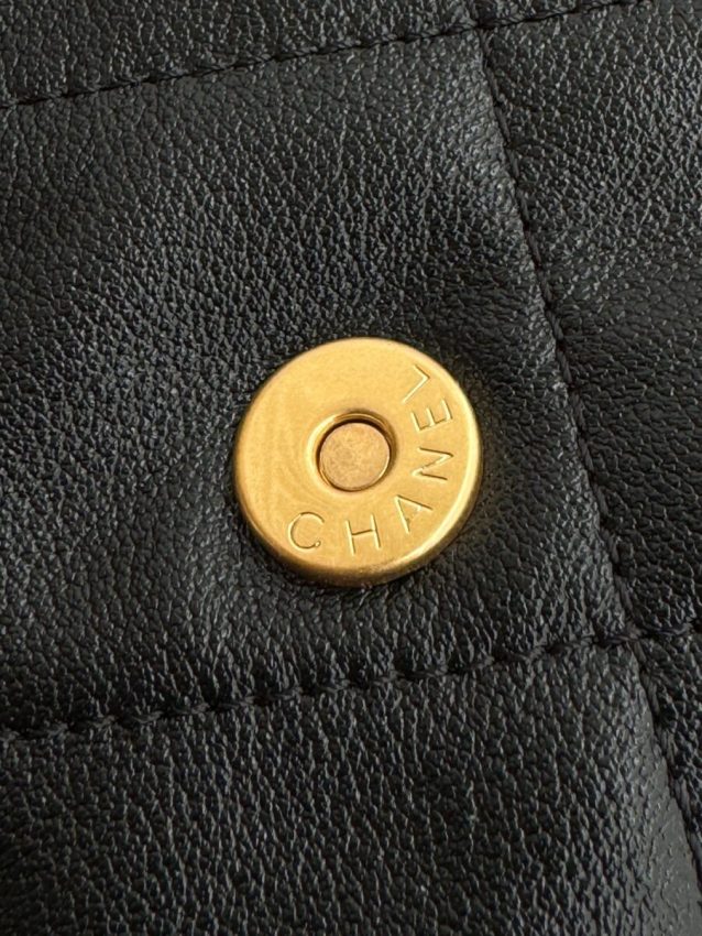 chanel-24p-postman-bag-small-black-gallery-5 CHANEL 24p Postman Bag Small Black - fake chanel postman bag detail 9