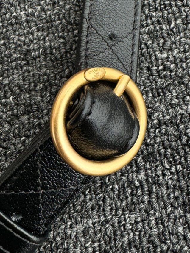 chanel-24p-postman-bag-small-black-gallery-9 CHANEL 24p Postman Bag Small Black - fake chanel postman bag detail 17